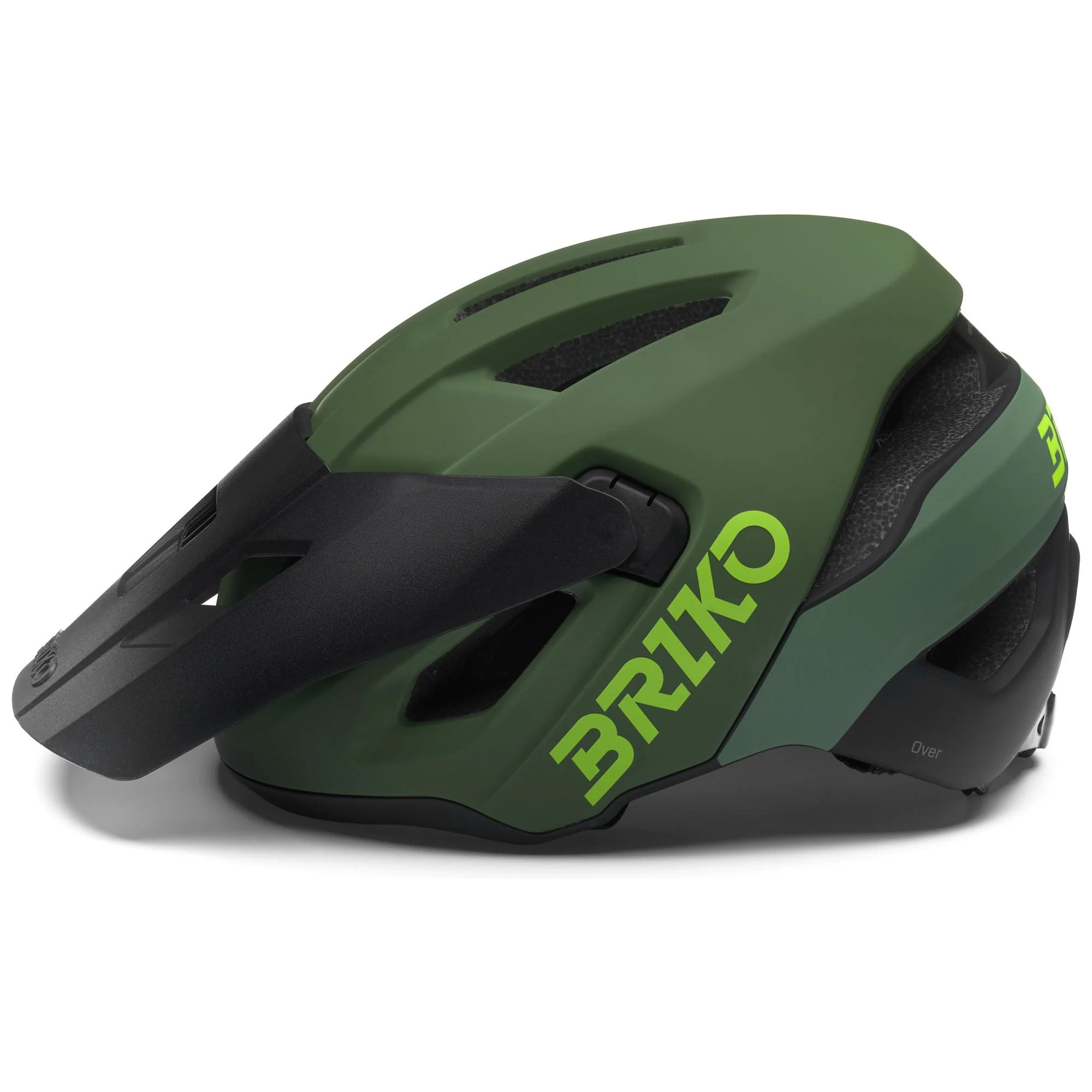 Briko - Caschi, Uomo Donna, Verde - Over