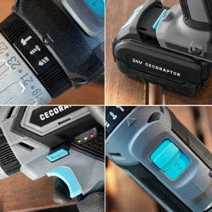 Cecotec Perceuse à percussion CecoRaptor Perfect ImpactDrill 2024 Advance