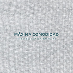 Puff Almacenaje Banco Almacenaje Tapizado en Lino Sintético con Tapa Abatible y Patas de Madera para Dormitorio Salón Entrada Carga 120 kg 120x45x54 cm Gris Claro