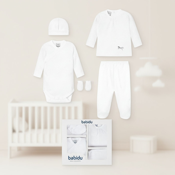 Pack Nacim. Topitos Gris Talla 1