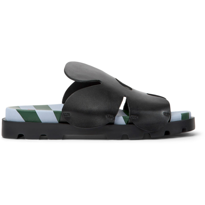 CAMPER Brutus Twins - Sandalias Negro Mujer
