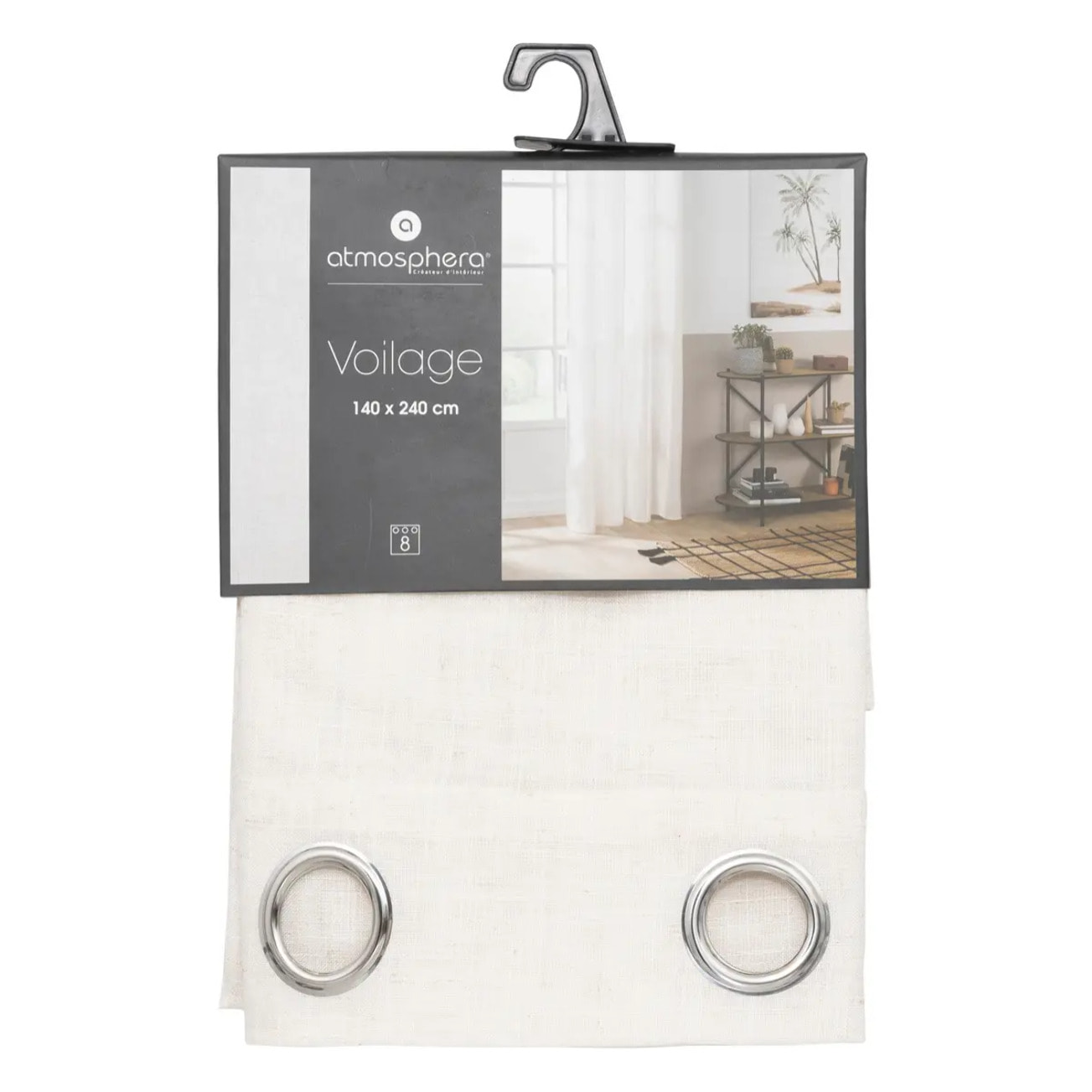 Voilage "Alla" beige 140x240cm