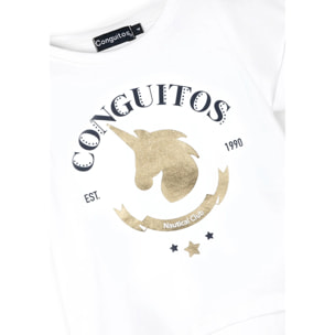 Conguitos - T-shirt a maniche corte casual stampata