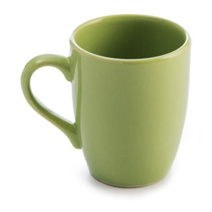 Set 4 tazas  verde  benetton
