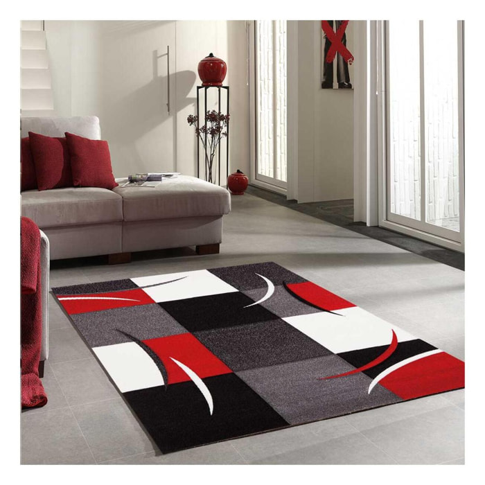 Tapis Tiho, parfaite harmonie entre courbes et angles droits