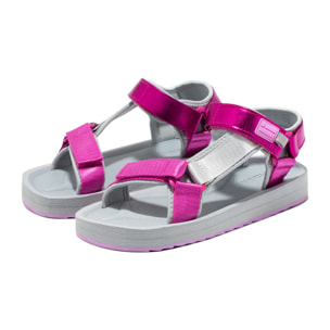Sandalias Deportivas Mujer Forest Neo Strips Fucsia