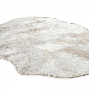 ATINA Tapis salon kilim, Forme originale, Tissé à la main