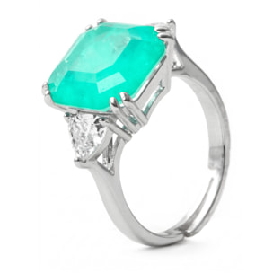 Anillo Afrons acabado plata