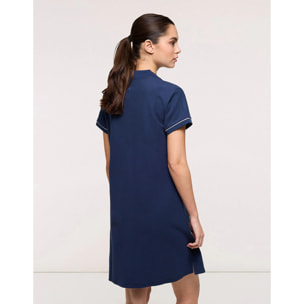 Vestido Corto Azul Marino - Llopas