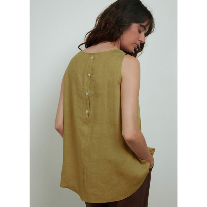 BLUSA MUSTARD CONBIPEL