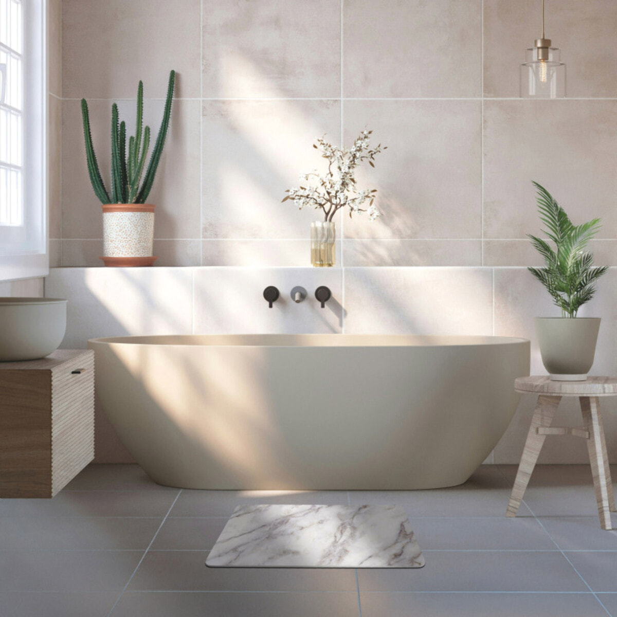 TAPIS DE BAIN DIATOMITE ALLY 60X39CM MSV