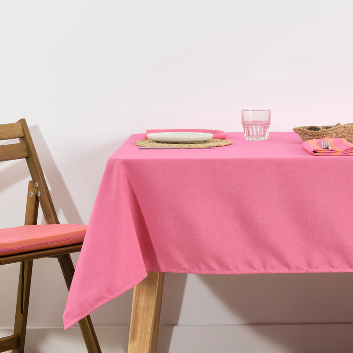 Nappe en tissu jacquard Maglia uni Fuchsia