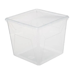 Boîte en plastique transparente 17,1L Simply+