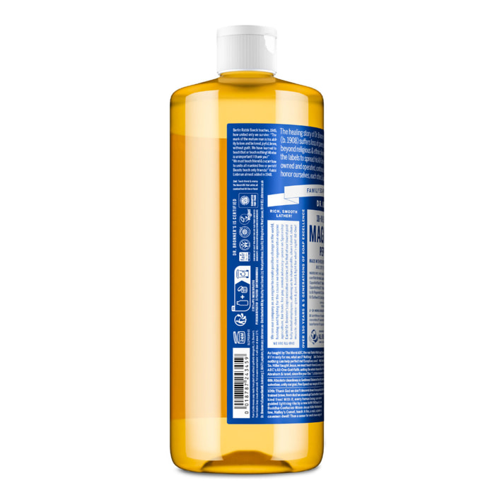 Menthe Poivrée - Savon de Castille Liquide Naturel 18-en-1