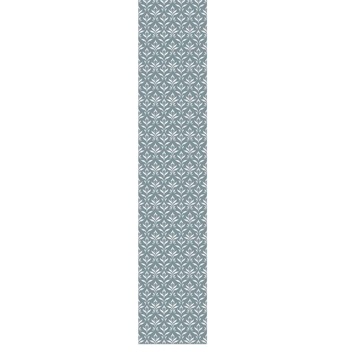 Papier peint intissé pré-encollé - SCANDINAVE BAROQUE FLORAL BLEU GRIS - 1 rouleau