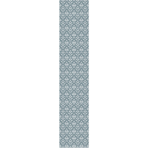 Papier peint intissé pré-encollé - SCANDINAVE BAROQUE FLORAL BLEU GRIS - 1 rouleau
