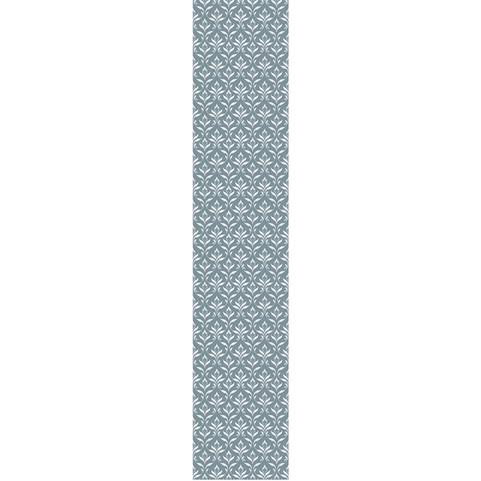 Papier peint intissé pré-encollé - SCANDINAVE BAROQUE FLORAL BLEU GRIS - 1 rouleau