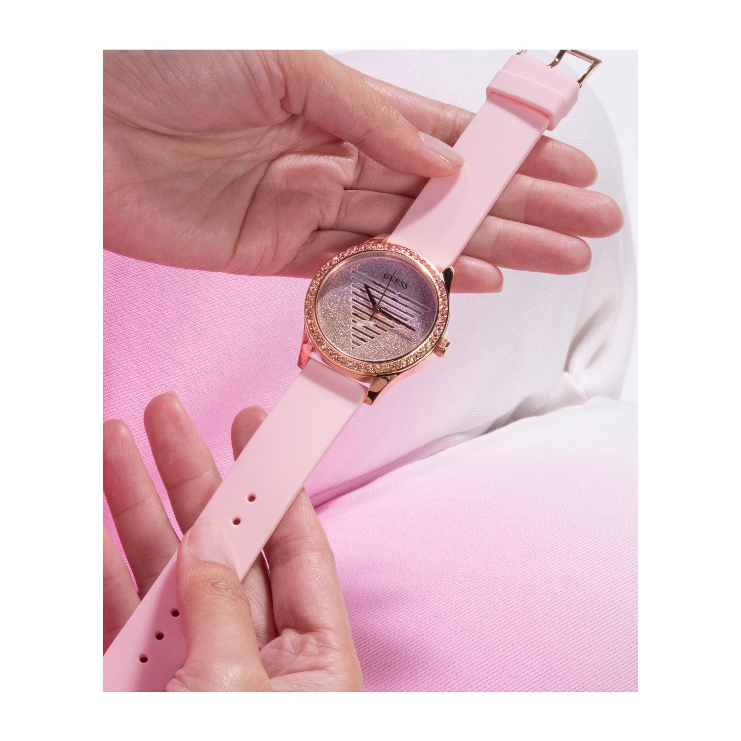 Guess Reloj Analógico De Cuarzo. Gt Lady Idol