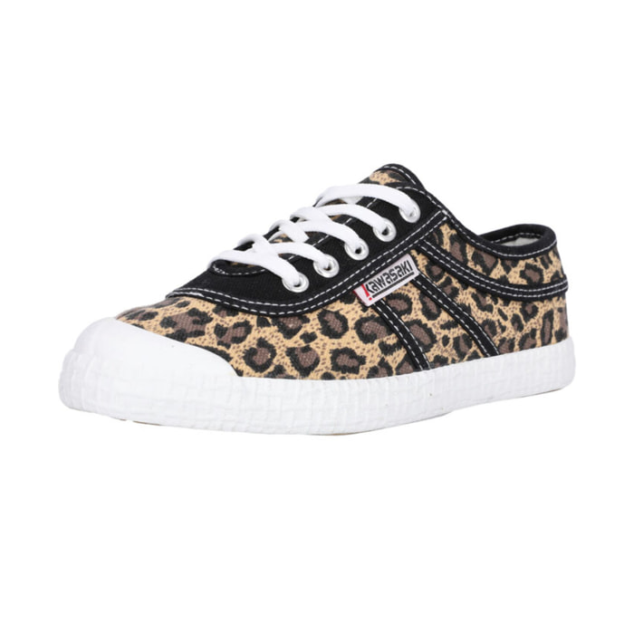 Zapatillas Sneaker Unisex - KAWASAKI K-Players Star Canvas Shoe K192029-ES 8002 Leopard