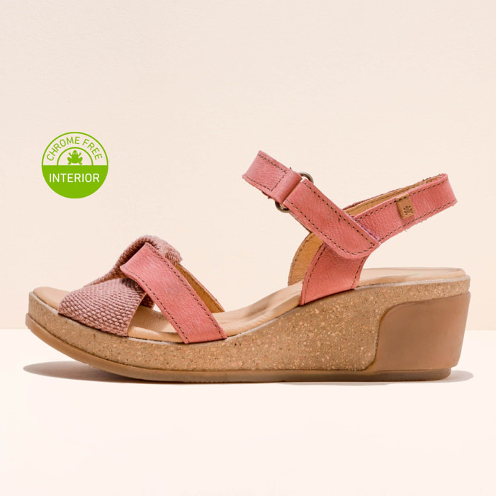 Sandalias N5038 PLEASANT-LINO LOTO / LEAVES color Loto