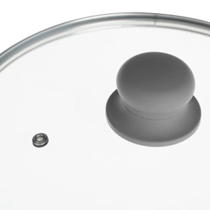Faitout Neo D24cm 4L aluminium gris