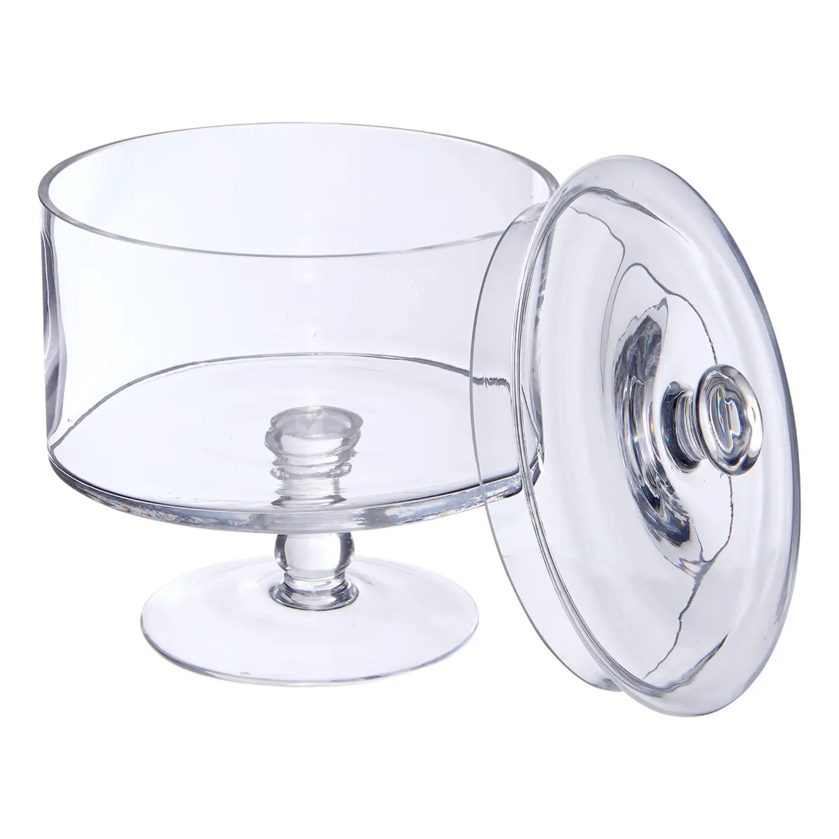Bonbonnière verre sur pied 1,8L