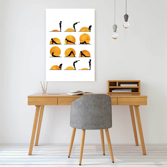 Tableau zen yoga days  Toile imprimée