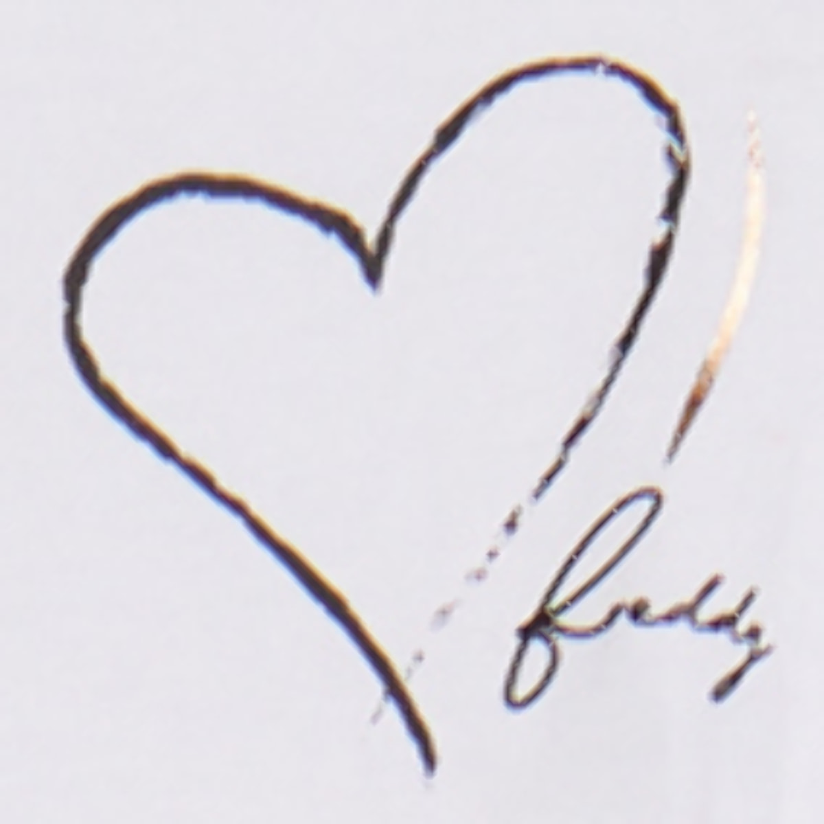 T-shirt reversibile con cuori e logo