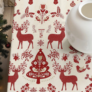 Nappe en résine Anti-tâches Merry Christmas 42