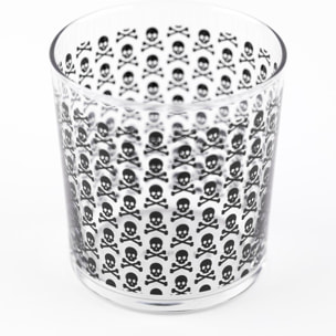 Set de 12 vasos de agua calavera 35cl scalpers home