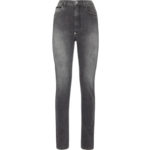 PHILIPP PLEIN Jegging de cintura alta