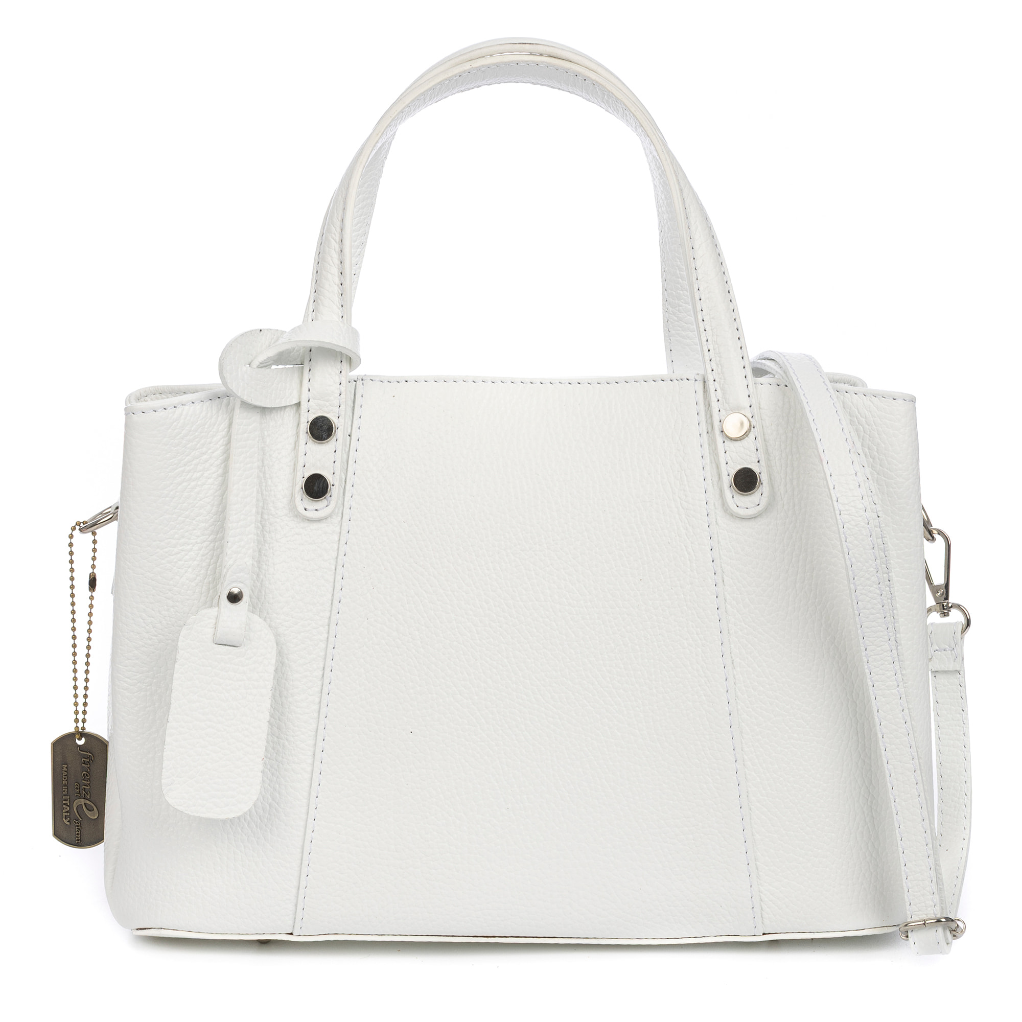 Bagnaria borsa tote donna. Vera pelle Dollaro.