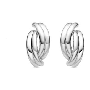 Pendientes Lux by Lux acabados plata