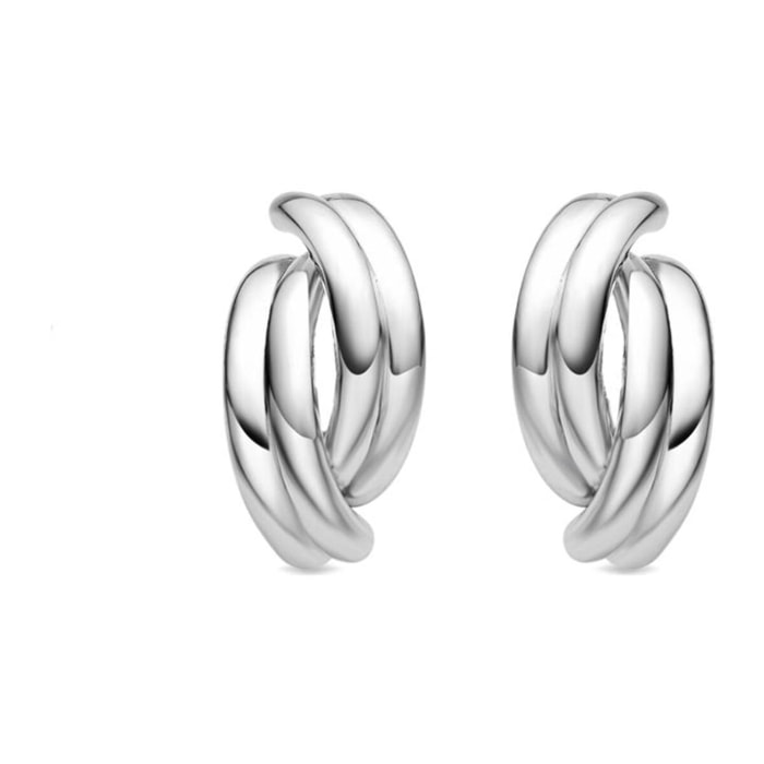 Pendientes Lux by Lux acabados plata