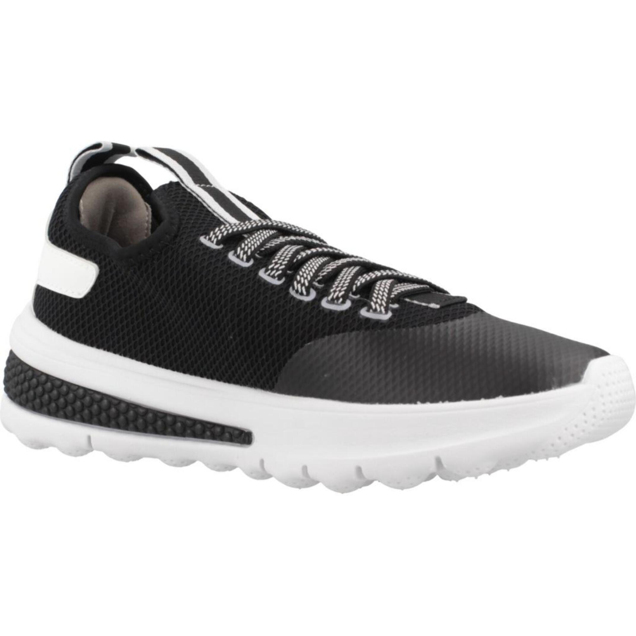 Zapatillas Niño de la marca GEOX  modelo J ACTIVART GIRL NEGRO
