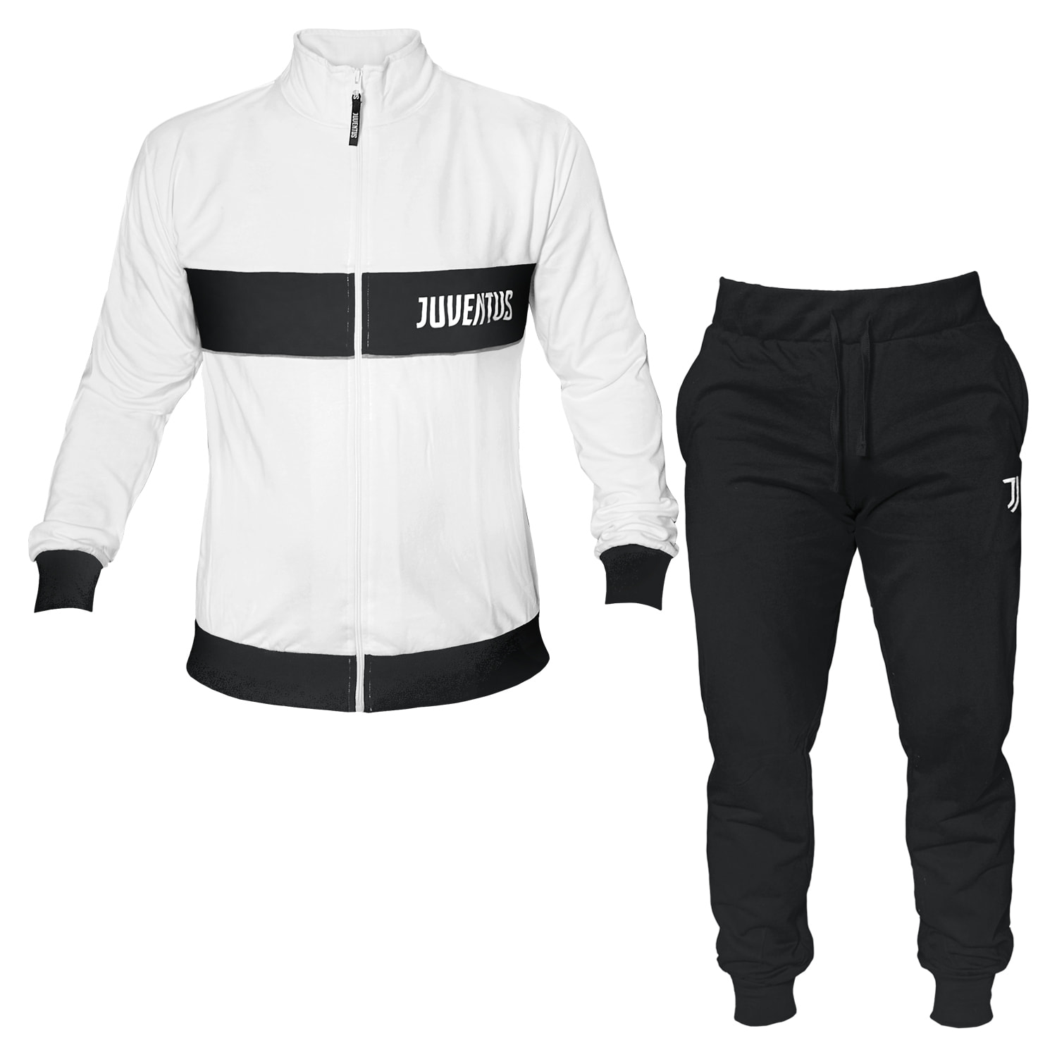 Tuta Homewear Uomo JUVENTUS Prod. Ufficiale Cotone French Terry - Art.2085