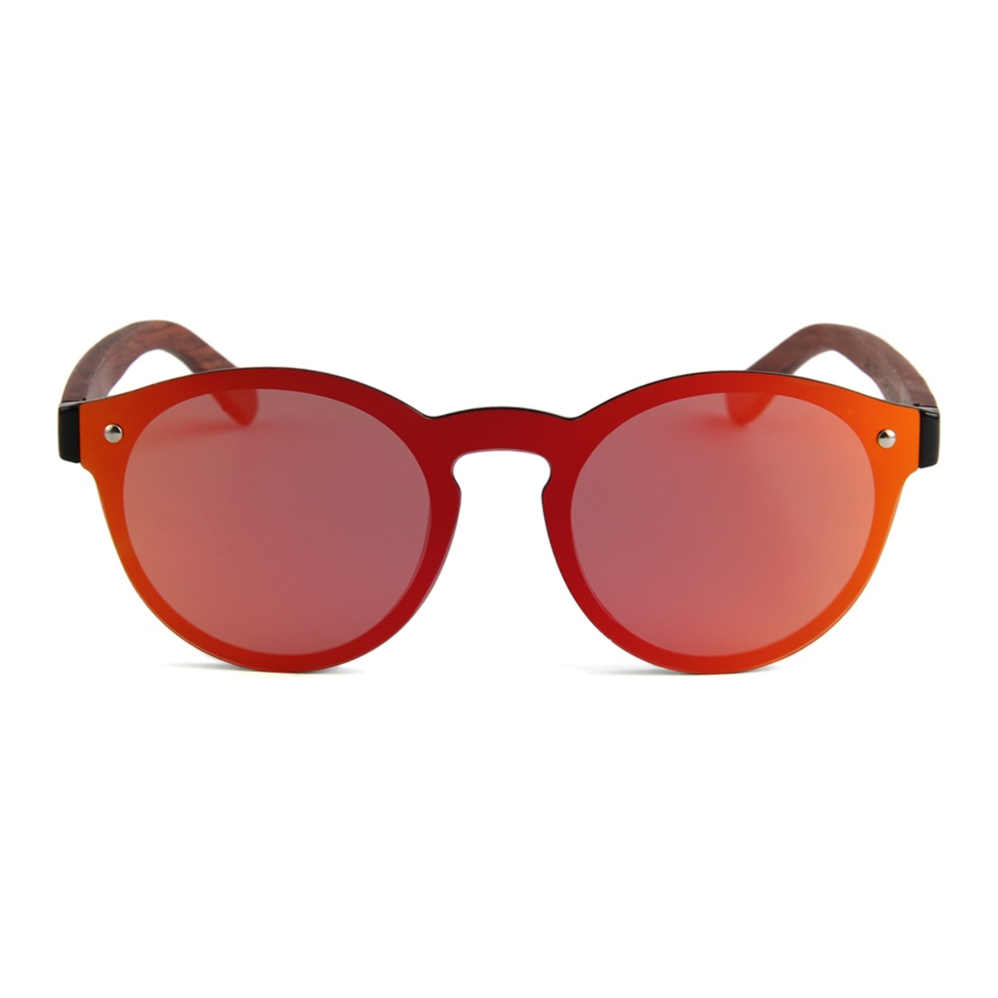 Gafas de Sol Feler 1502M-5 Polarizadas de Madera Unisex 52 mm