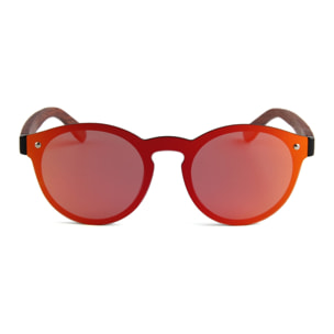 Gafas de Sol Feler 1502M-5 Polarizadas de Madera Unisex 52 mm