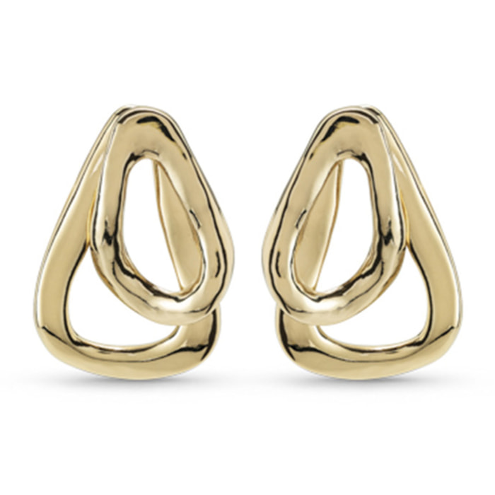 Pendiente CONNECTED DORADO U