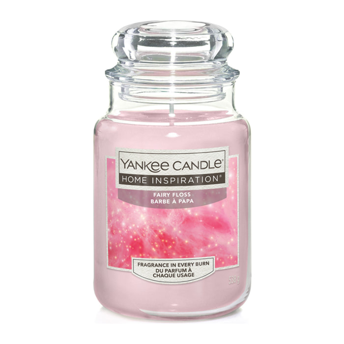 CANDELA IN GIARA GRANDE FAIRY FLOSS