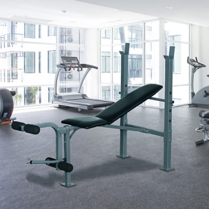 Banc de musculation Fitness entrainement complet dossier réglable curler