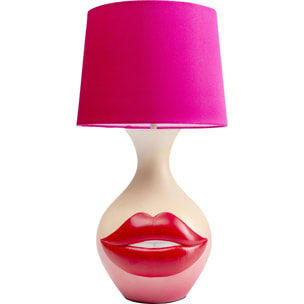 Lampe lèvres rouges 43cm Kare Design
