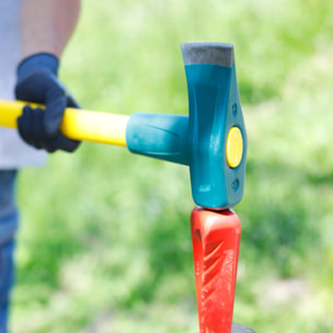 Merlin éclateur - 2.5 Kg - Manche novamax droit 90 cm - LEBORGNE - 231254
