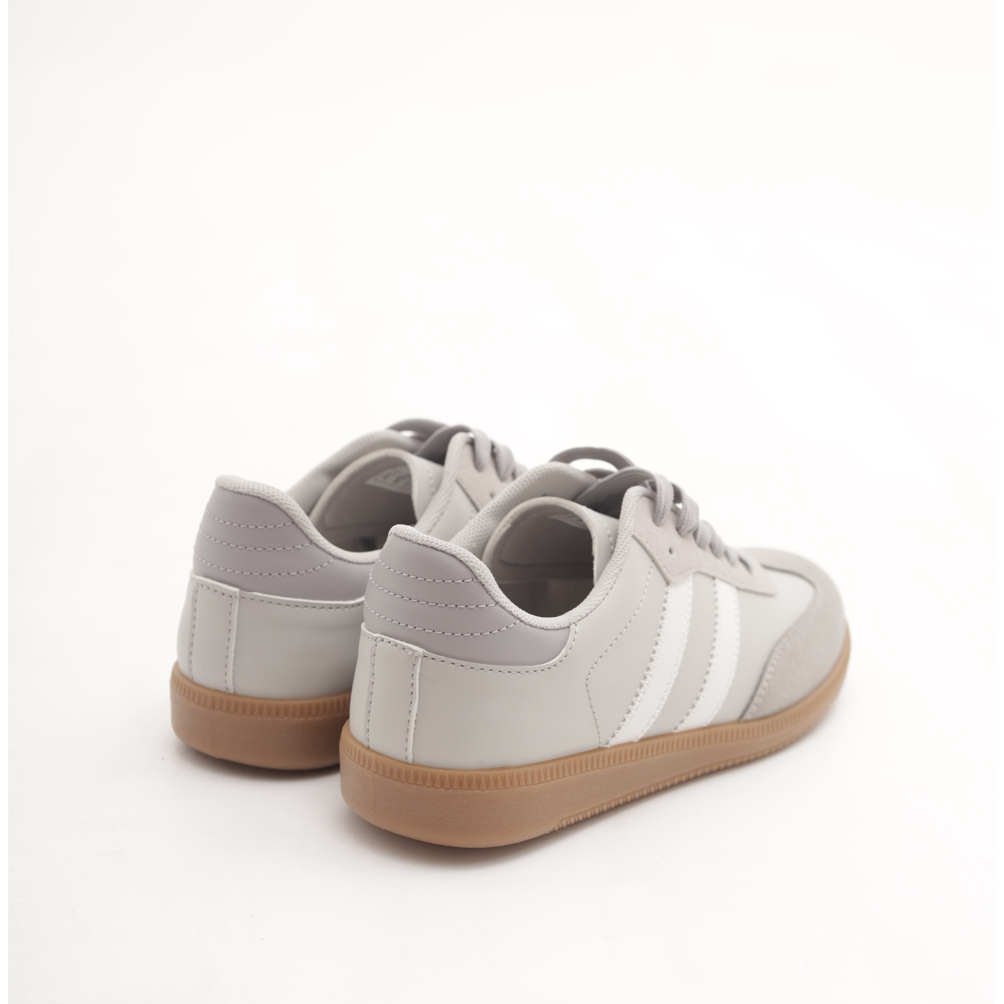 SNEAKERS FLAT GRIGIO