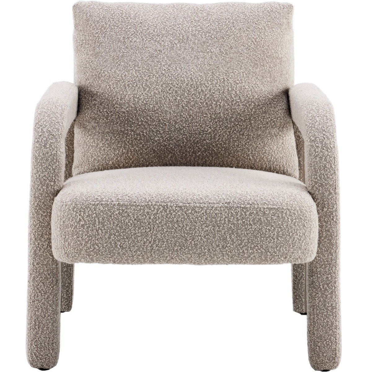 fauteuil en tissu bouclé - NIKO