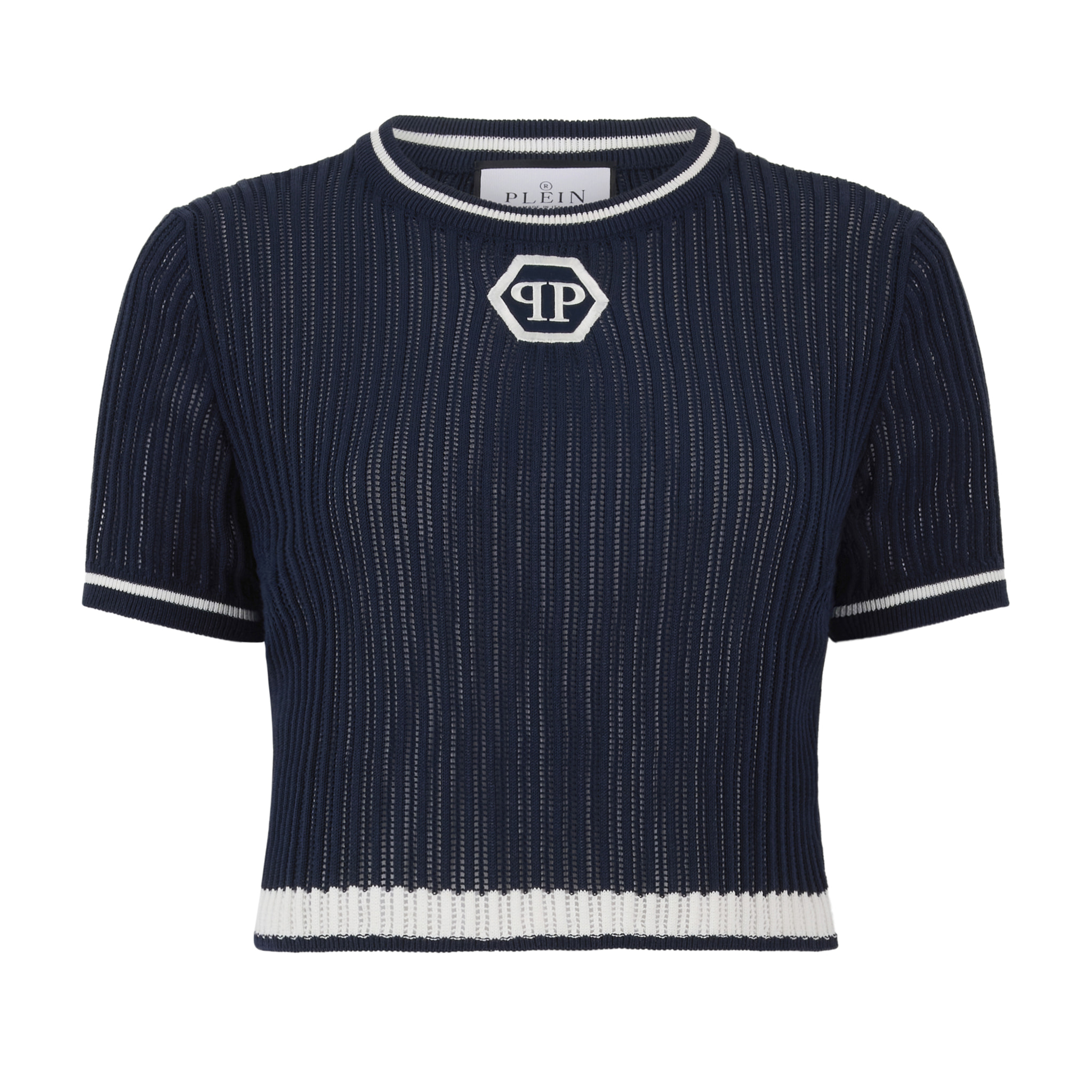 PHILIPP PLEIN Sexy Pure Fit T-Shirt Hexagon