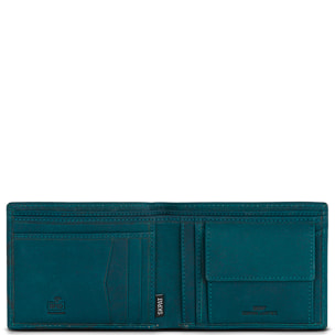 Cartera Hombre Piel Skpat Vintage Azul