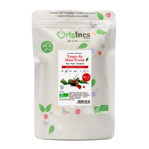 Tango du Maté - Maté Bio fruits rouges - Infusettes 50x2g