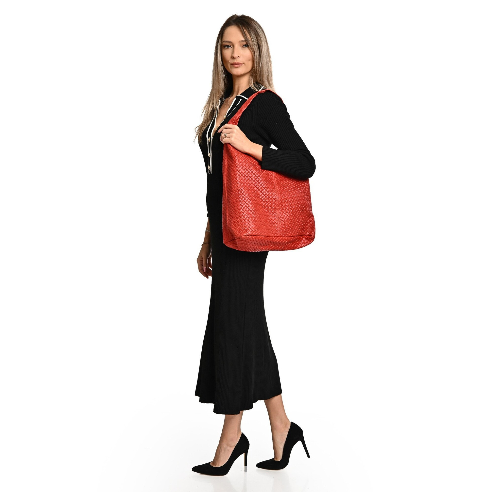 Borsa a tracolla Luisa Vannini Rosso