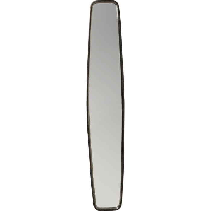 Miroir Clip 177x32cm noir Kare Design